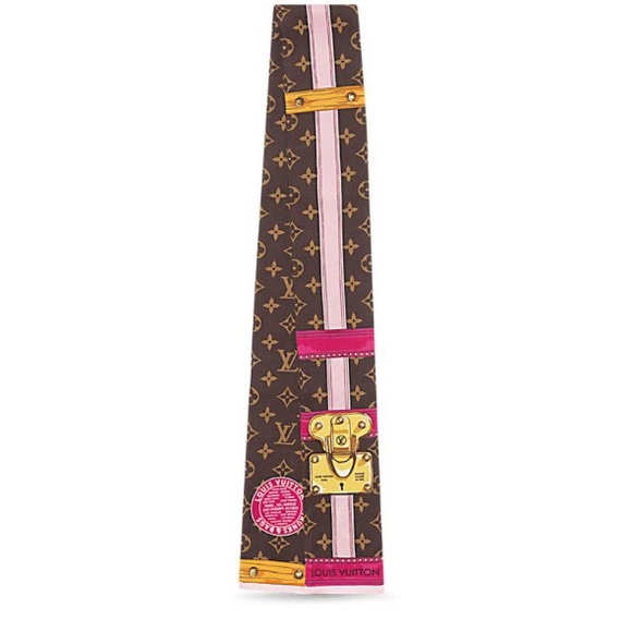 Louis Vuitton Accessories - Louis Vuitton Summer Trunk Bandeau Scarf (silk)